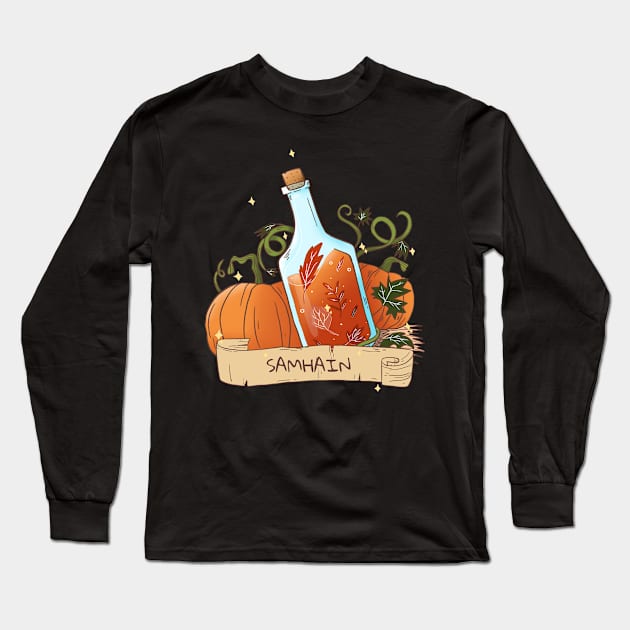 Samhain Long Sleeve T-Shirt by Studio-Sy